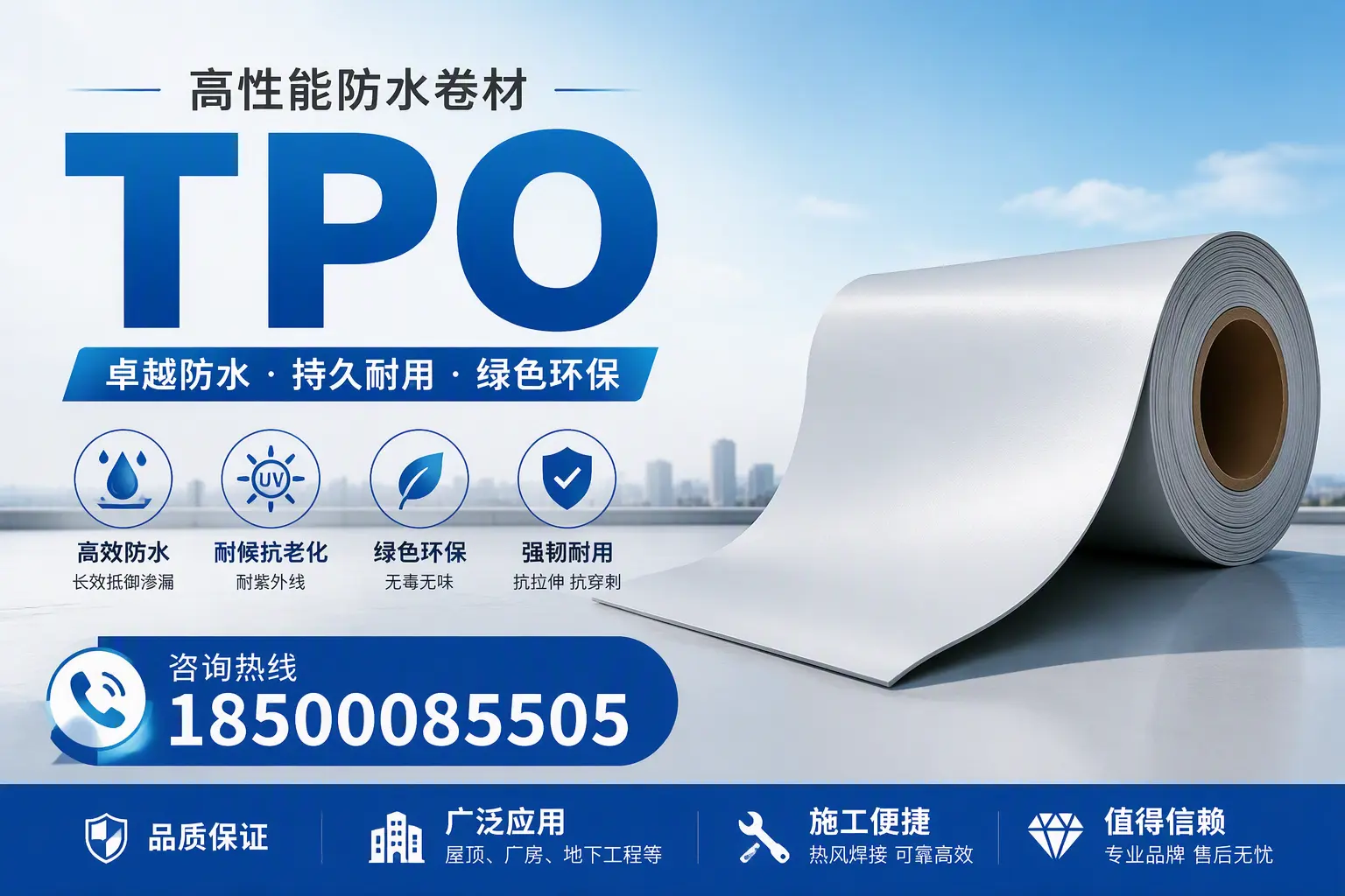 TPO材料的环保特性及其在阿坝的应用